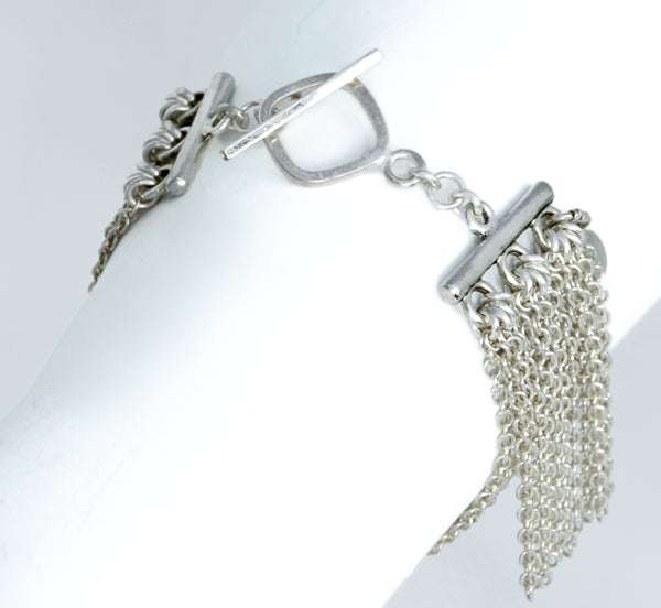 Sterling Fringe Bracelet