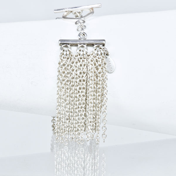 Sterling Fringe Bracelet