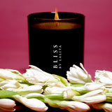 Lalita Tuberose and Night Blooming Jasmine Candle. Hand poured in small batches in Chicago.
